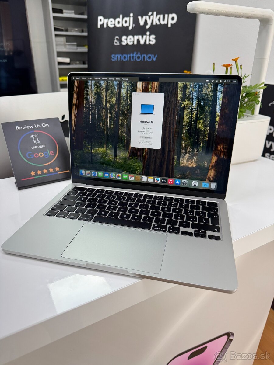 Macbook AIR M2 - 2r. záruka - Ako nový