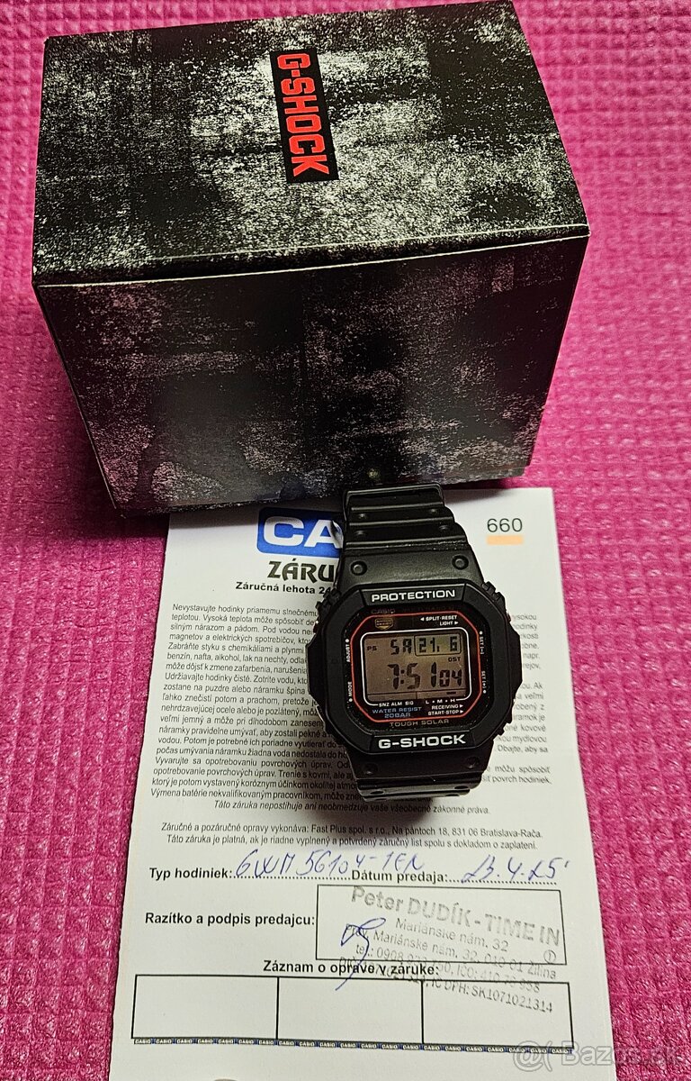 Casio Gshock GWM 5610