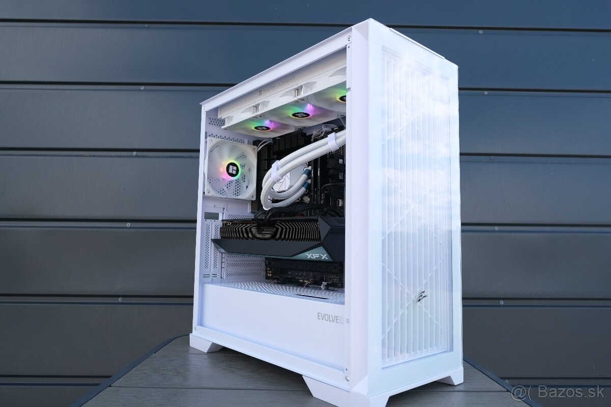 Herný PC, Ryzen 9 7950X3D, RX 9070 XT, 96GB RAM, SSD, 24m