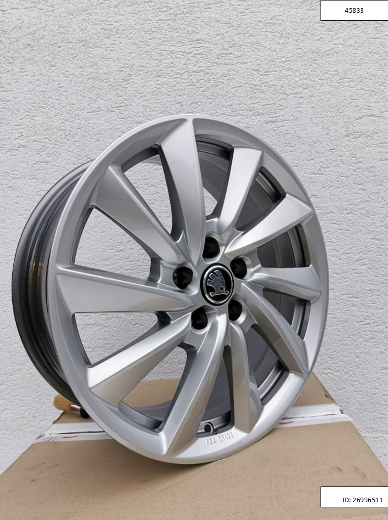 Nové Ronal 7,5X18 ET40 5X112 Škoda Alu disky R18 1216
