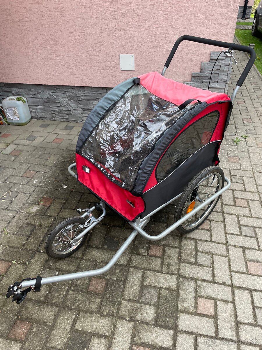 Predám turistický vozík za bicykel pre 1-2 deti