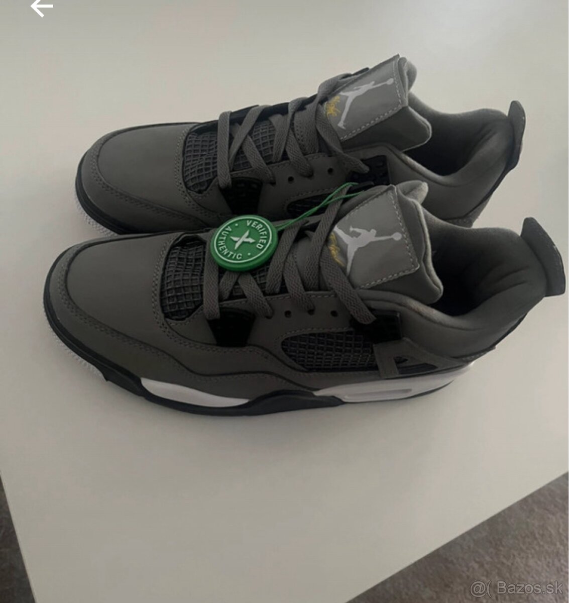 Jordan 4 Retro Gray 42