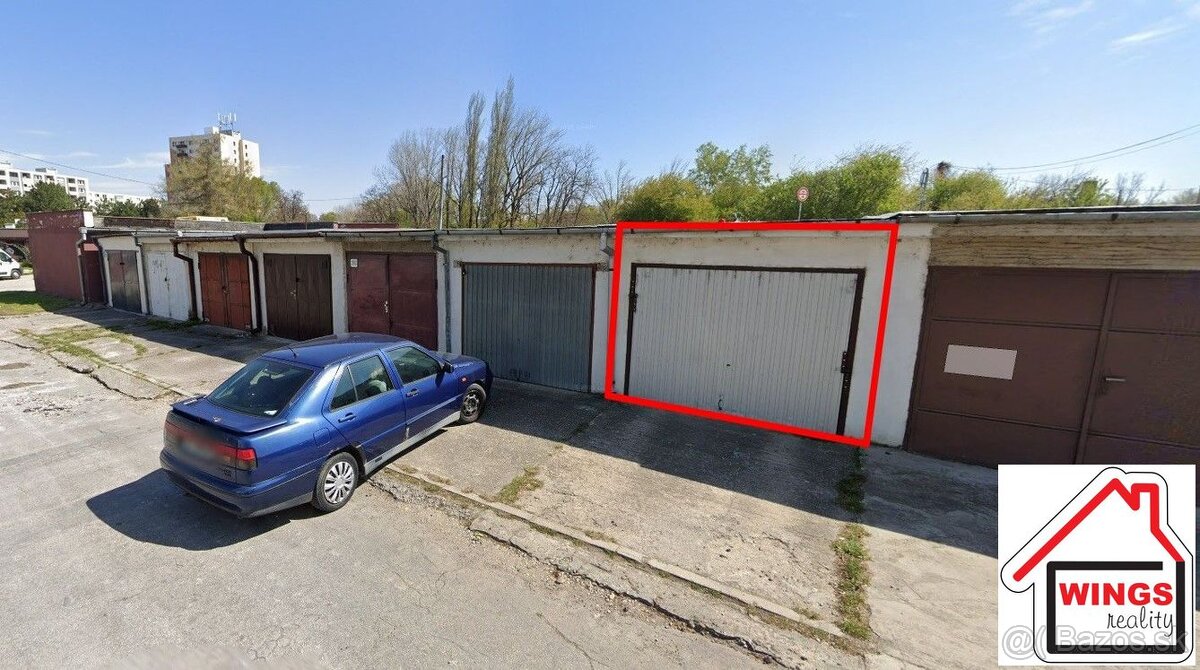 Prenájom garáž Novomestská ul.