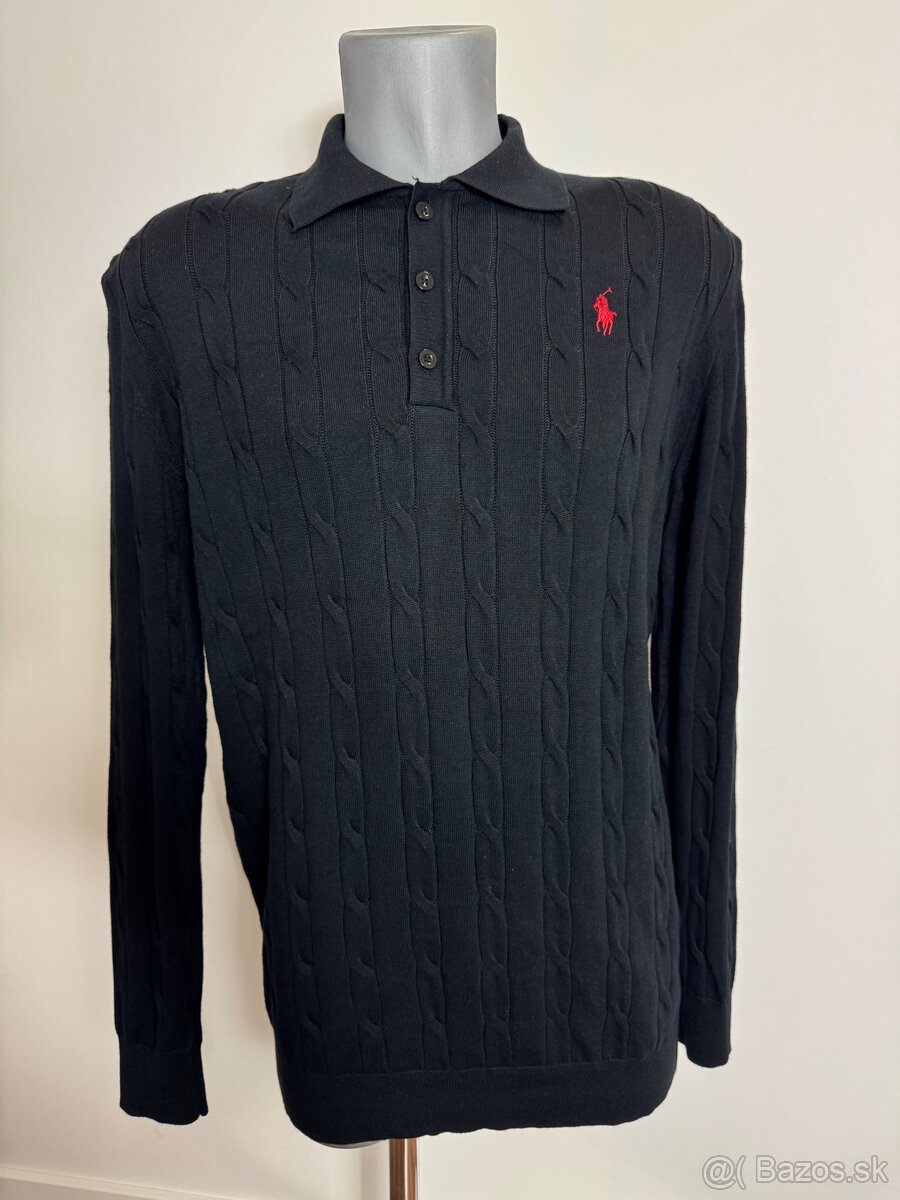 Krasny polokoselovy sveter Polo Ralph Lauren