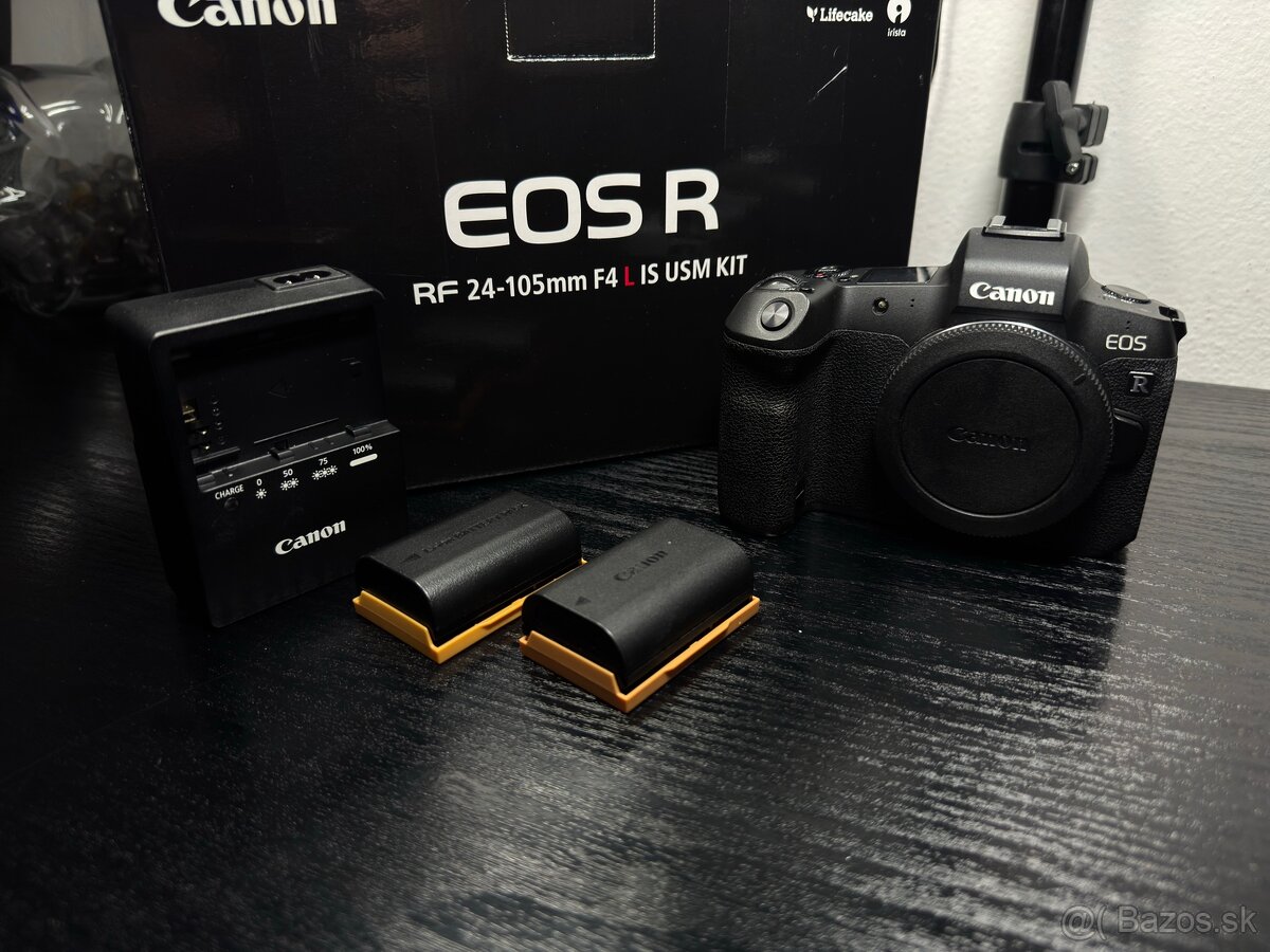 ✅ Canon EOS R – 100% stav, komplet príslušenstvo