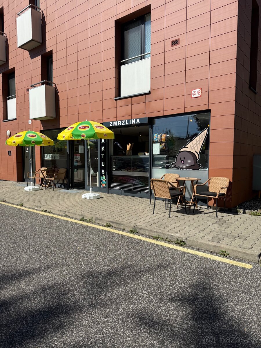 Odstúpim prevádzku kaviareň☕, cukráreň🍰, zmrzlináreň🍨