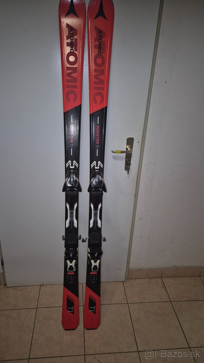 Predám pánske lyže atomic redster TI 177cm