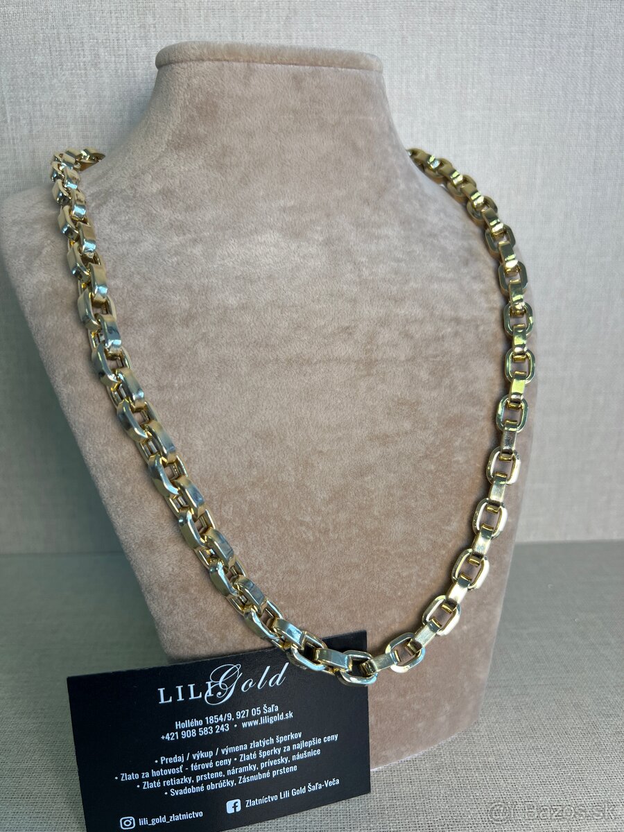 zlata retiazka 14k 55.05g NOVÁ PUNCOVANÁ