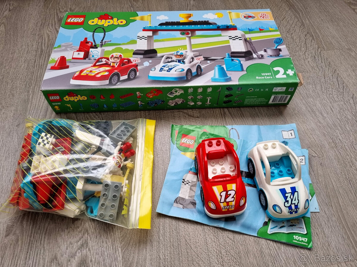 Lego Duplo 10947 Pretekárske autá