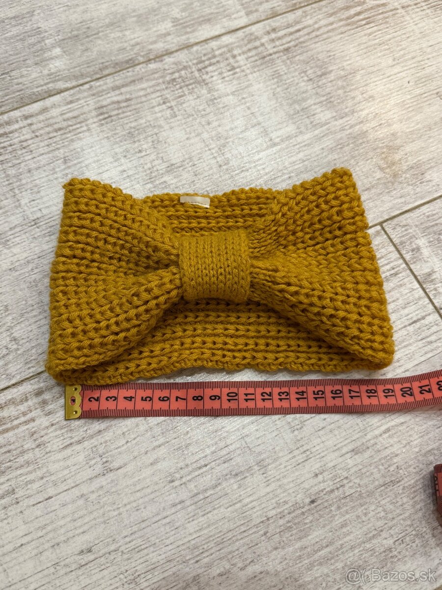 Dámska - dievčenská zimná čelenka