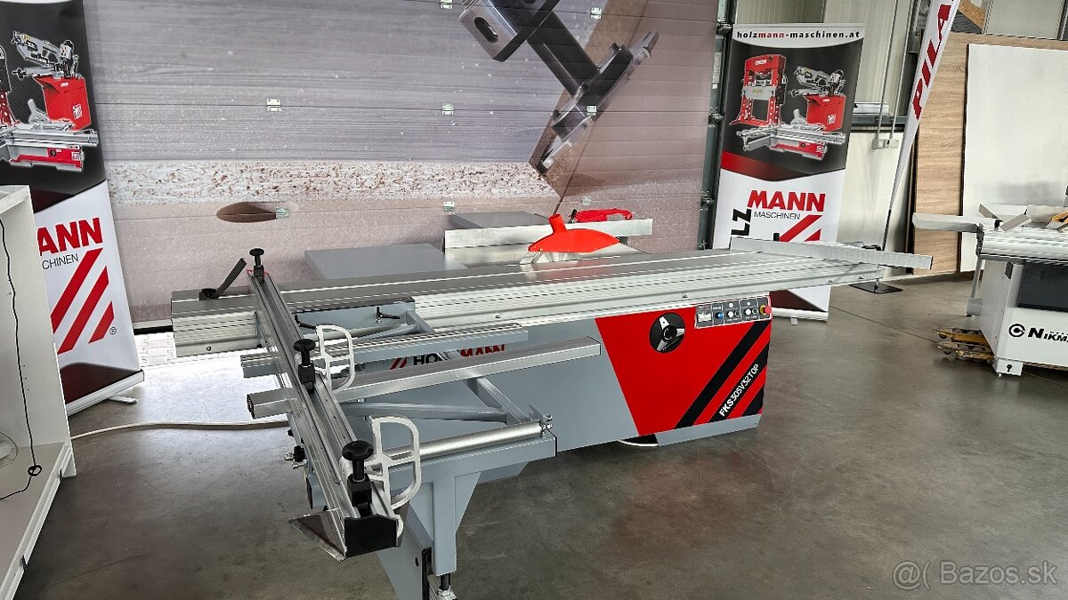 formátovací pila s předřezem, pojezd kalené tyče