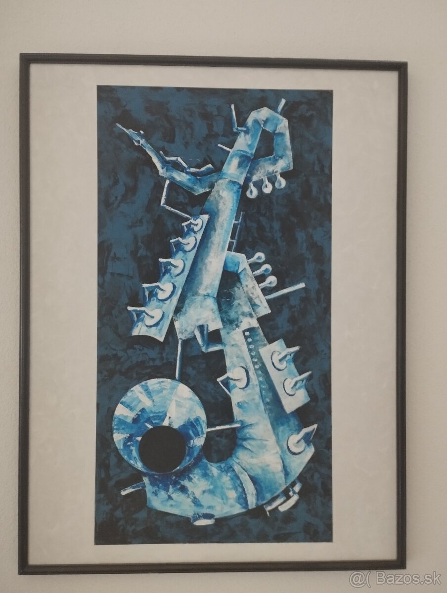 Heher, obraz Saxofón