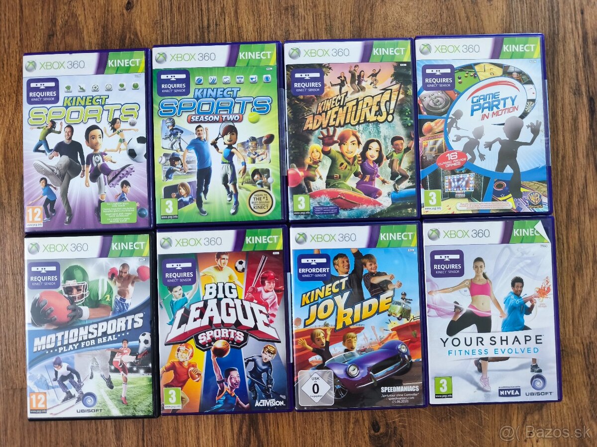 Hry na Xbox 360 Kinect