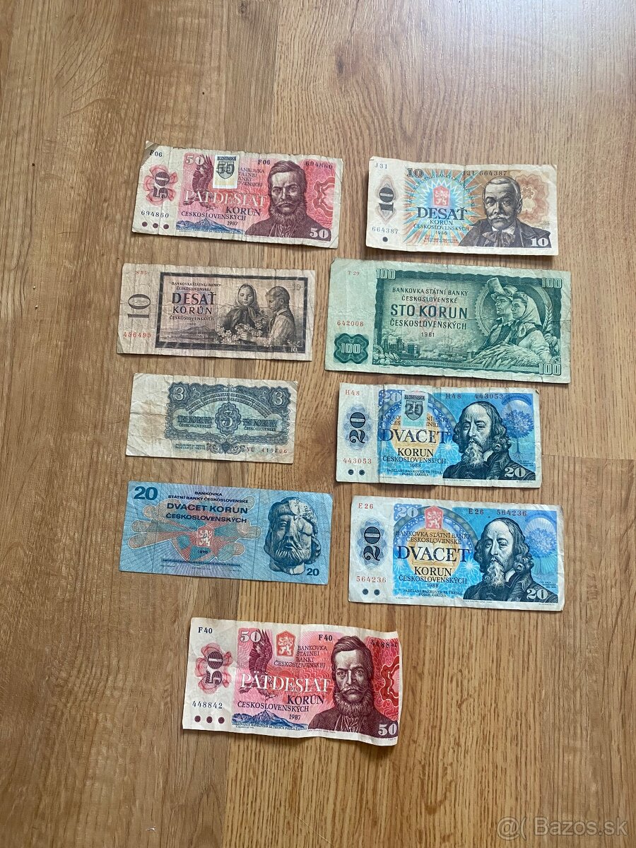 Ceskoslovenske bankovky