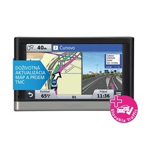 GPS navigácia GARMIN NUVI 2457 s mapou pre rok 2025.