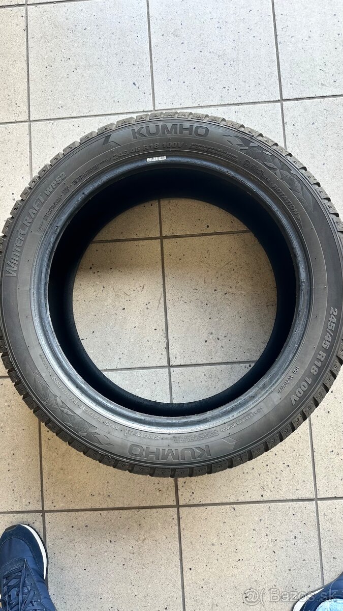 ZIMNE PNEU KUMHO WINTERCRAFT WP52