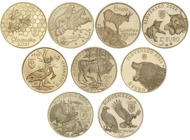 5 eurové mince / 5€ Slovensko / pamätná minca .