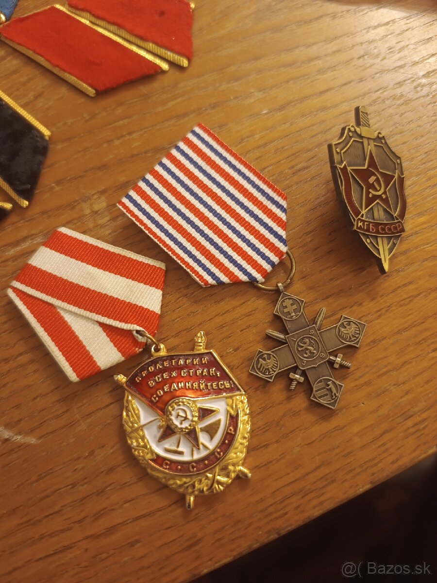 Medaile CCCP, ČSR, ČSR