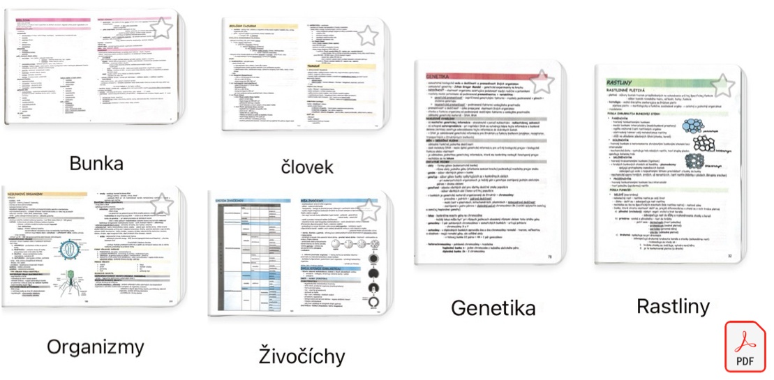 Predám poznámky z biológie v PDF