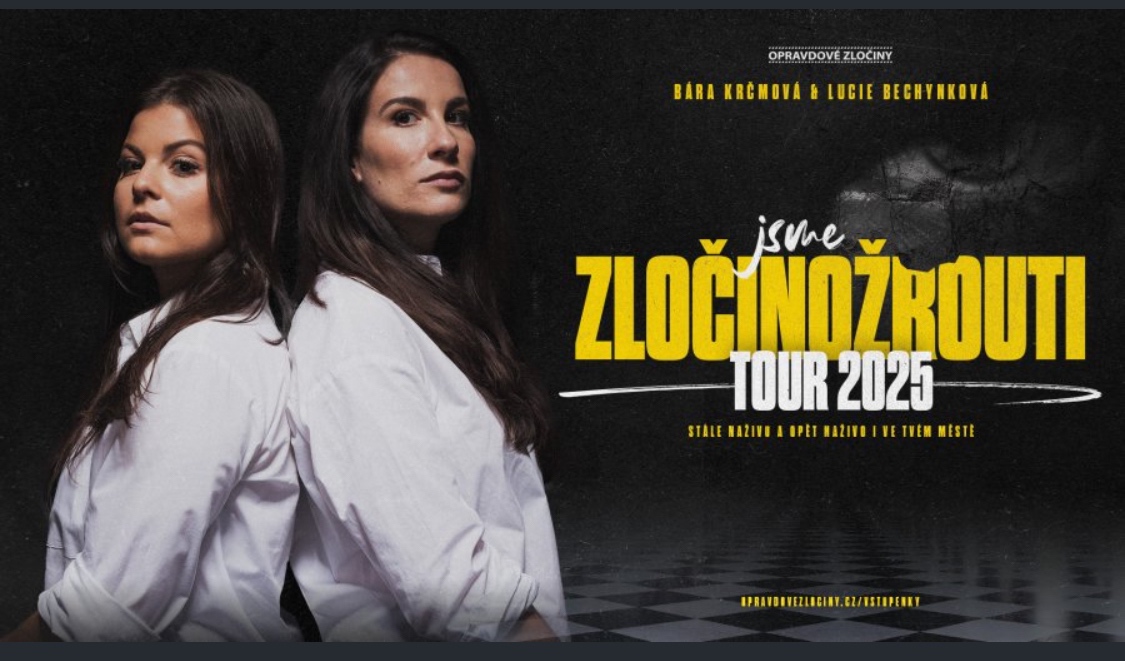 Opravdové zločiny tour Bratislava