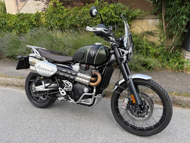 Predám Triumph Scrambler 1200 XC