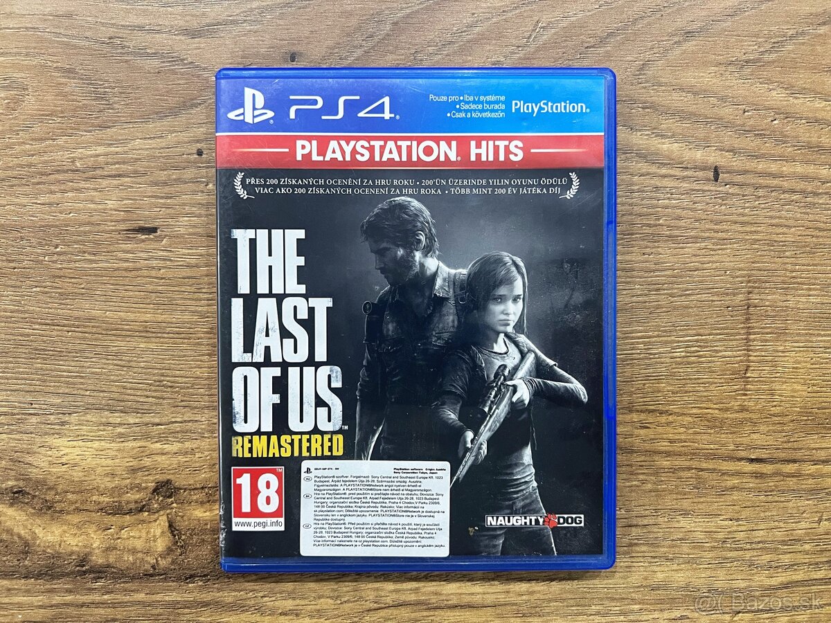 Hra na PS4 - The Last of Us Remastered CZ