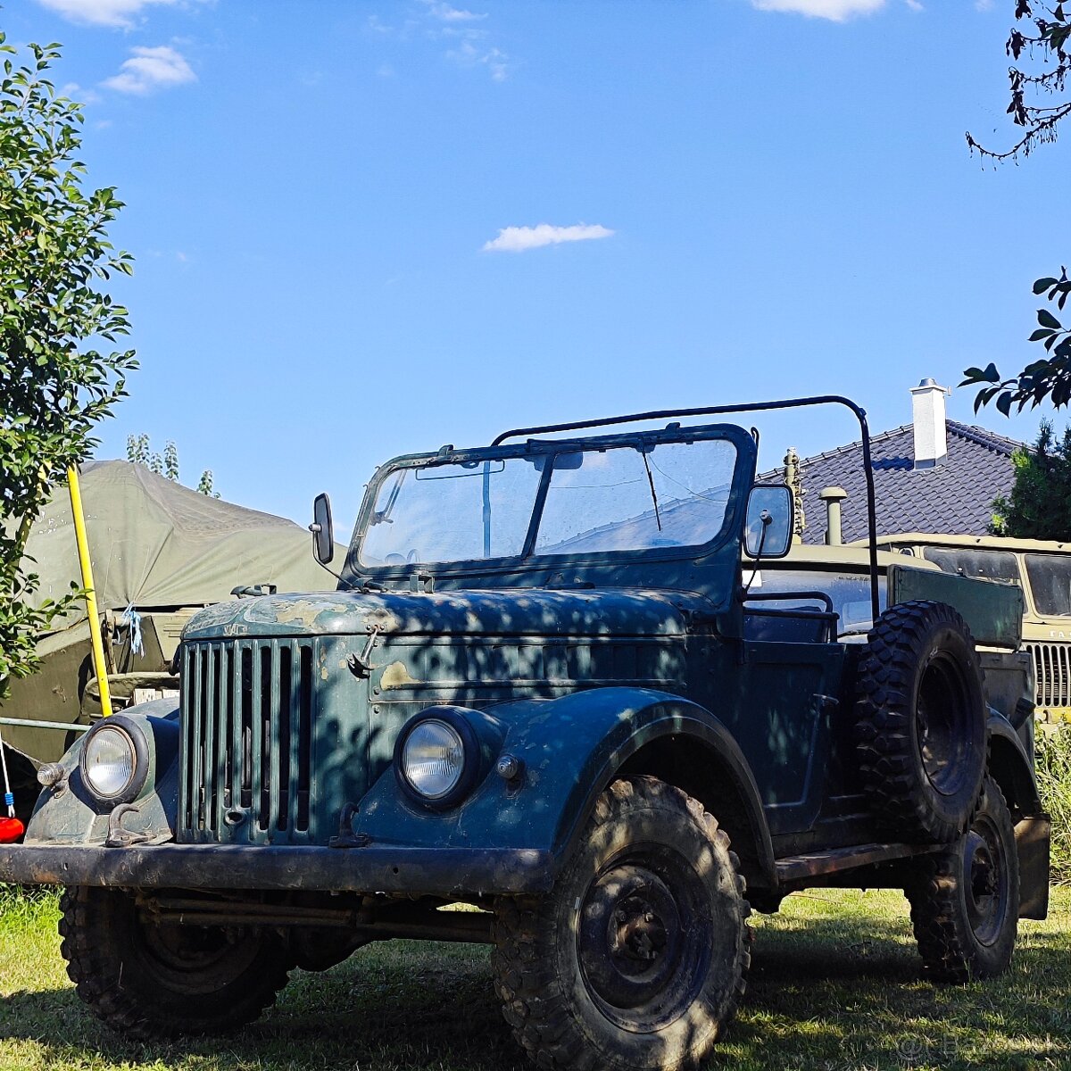predám vojenský gaz 69 4x4