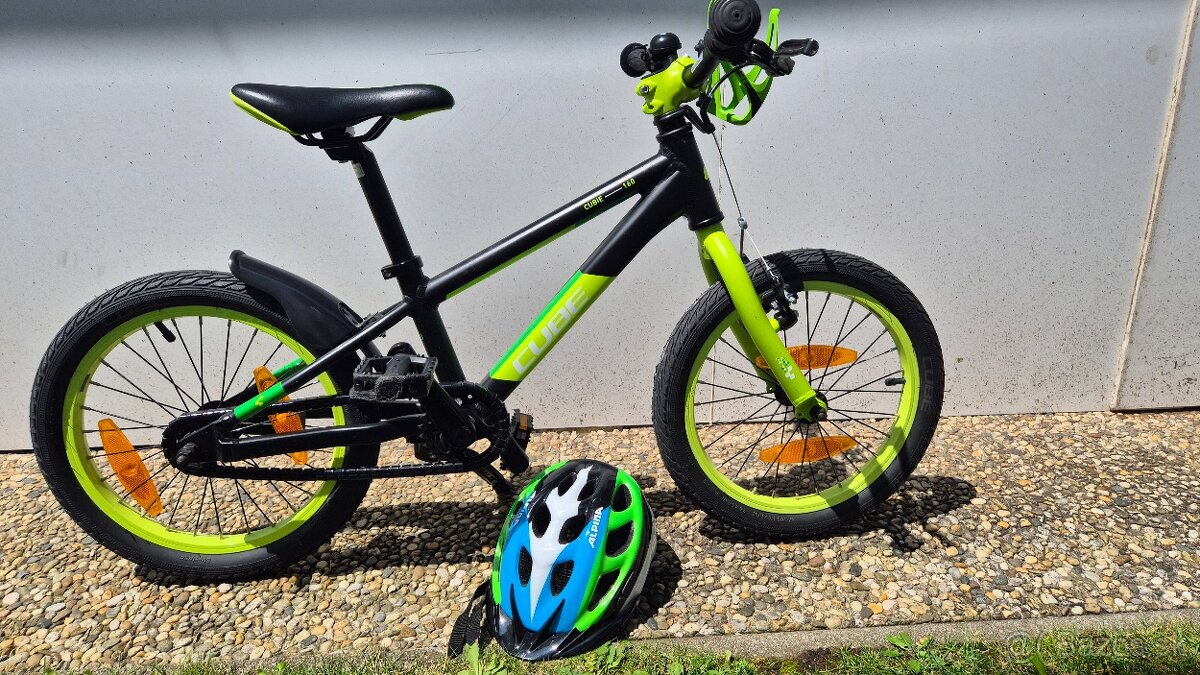 Detský bicykel značky CUBE