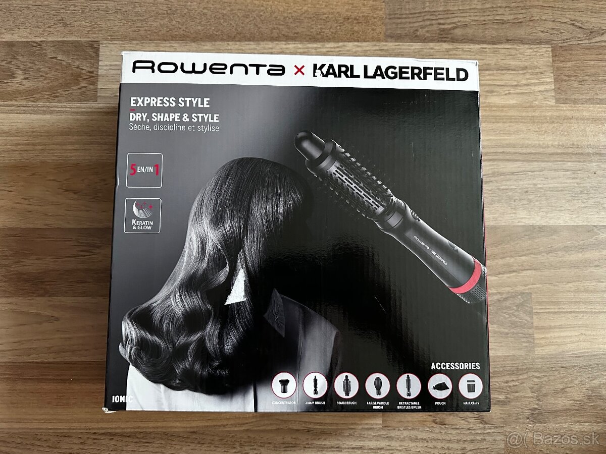 Kulmofén Rowenta x KARL LAGERFELD CF635LF0 Express Style