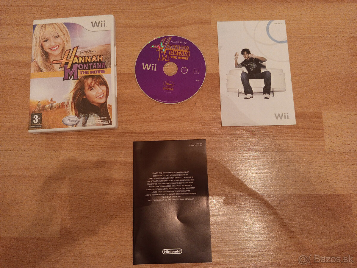 Nintendo WII hra Hannah Montana the Movie