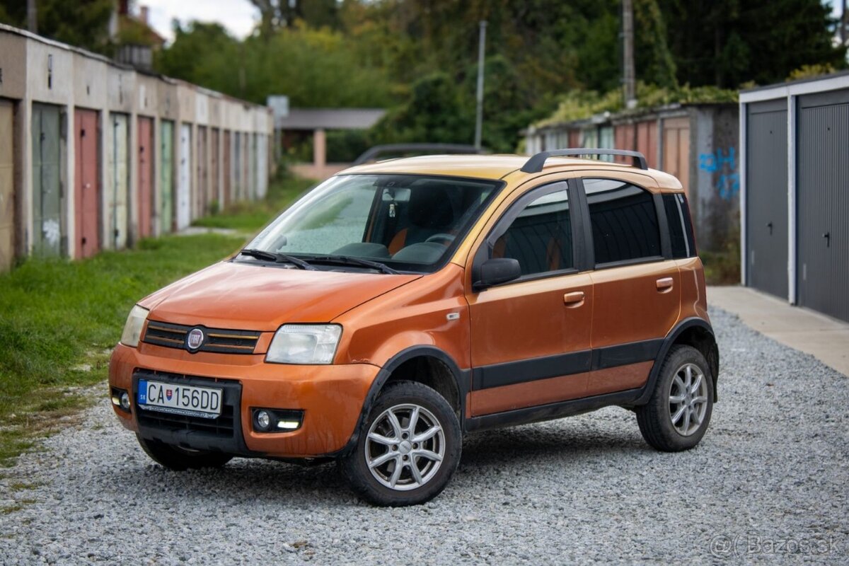 Fiat Panda 1.3 Multijet 4x4 51kW / AJ NA SPLÁTKY / PROTIÚČET