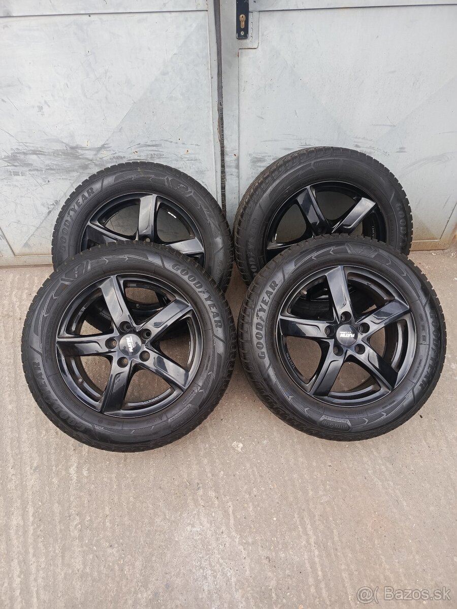 Predám alu kola 5x 112 R16 Platin na Skoda,W,Seat,audi
