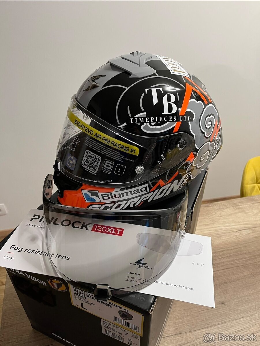 Scorpion Exo R1 Evo Air Fim Replica Aron 24 NOVÁ