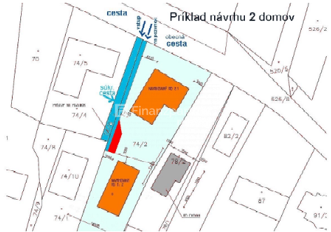 Dva dukáty - dva stavebné pozemky v obľúbenej Dulovej Vsi (F