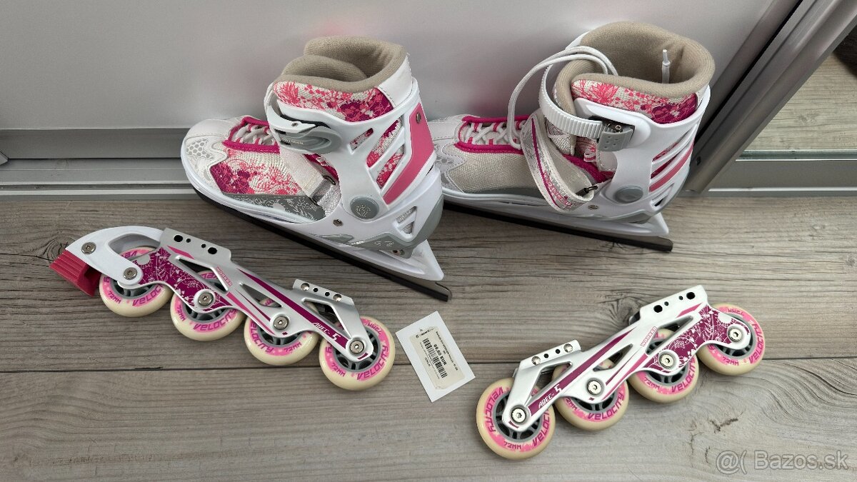 2v1 korčule na ľad aj kolieskové, Worker