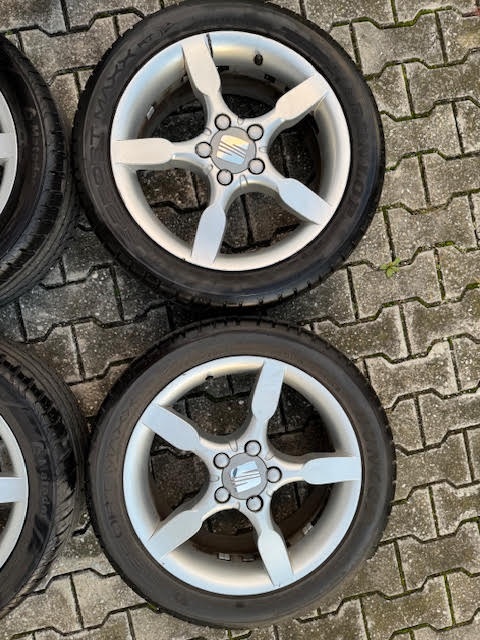 Sada 17" hliníkových kolies (SEAT Leon II, Altea, Altea XL)