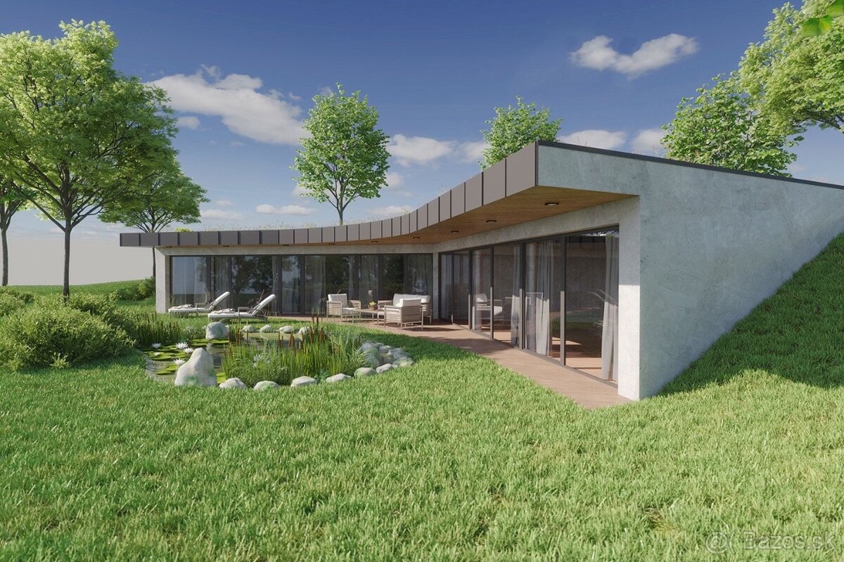 STAVEBNÝ POZEMOM S PROJEKTOM A STAVEBNÝM POVOLENÍM 1000m2