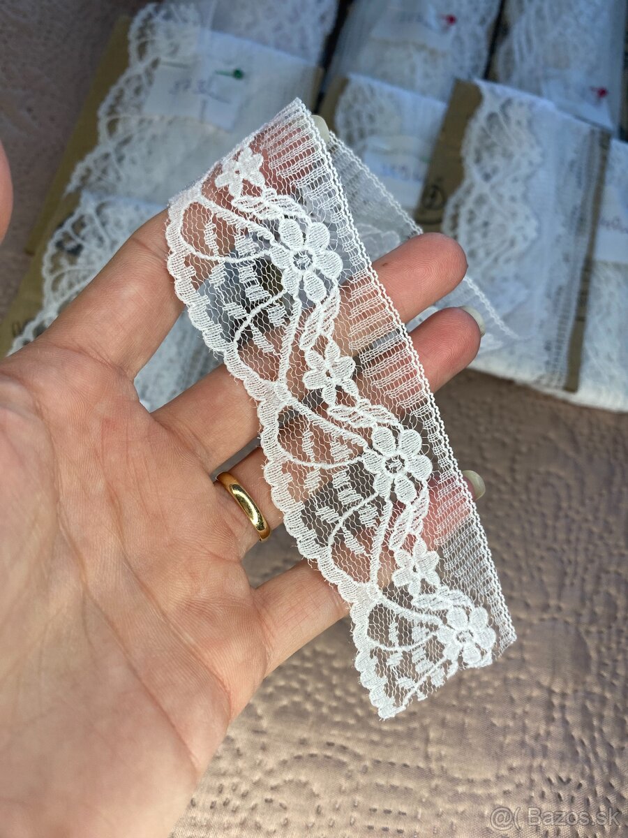 Silonová čipka 3,5cm x cca 64,5m