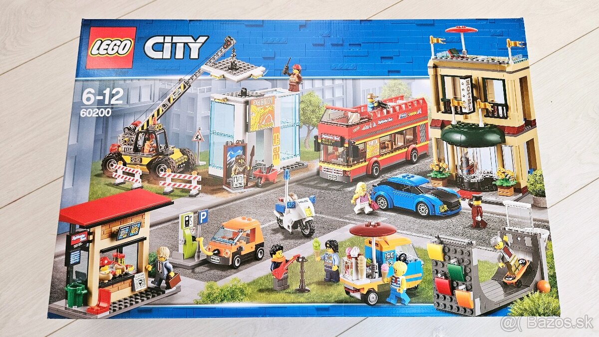 Predám LEGO CITY 60200 - celé pekné mestečko