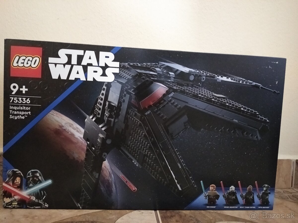 Predám nové a nerozbalené lego 75336 Transport Scythe