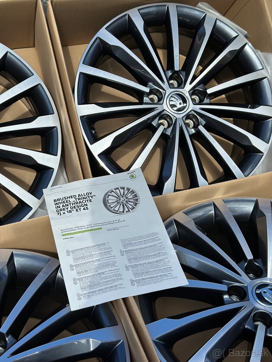 ✅ 5x112 r18 Trinity skoda Kodiaq Karoq