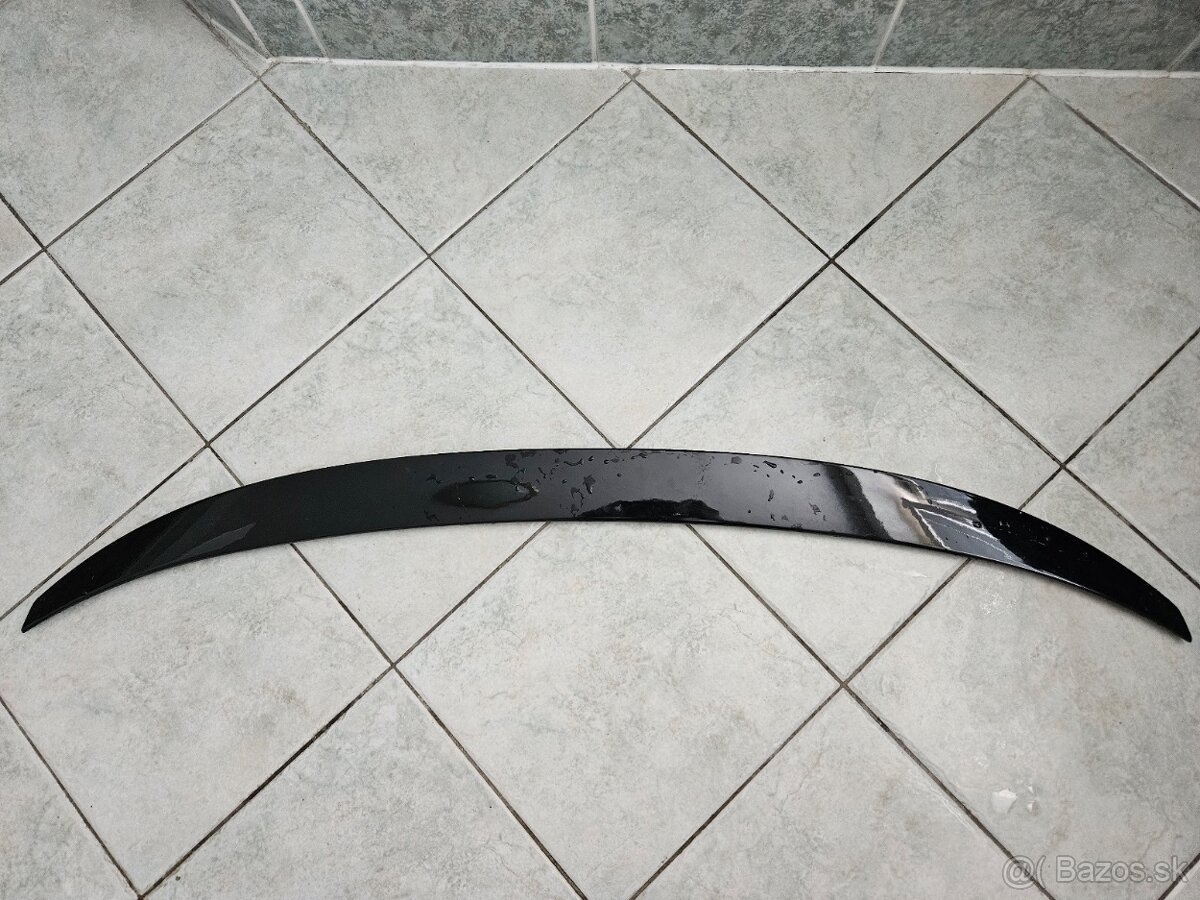 Spoiler pre BMW rad 4 (F32) - čierny lesklý