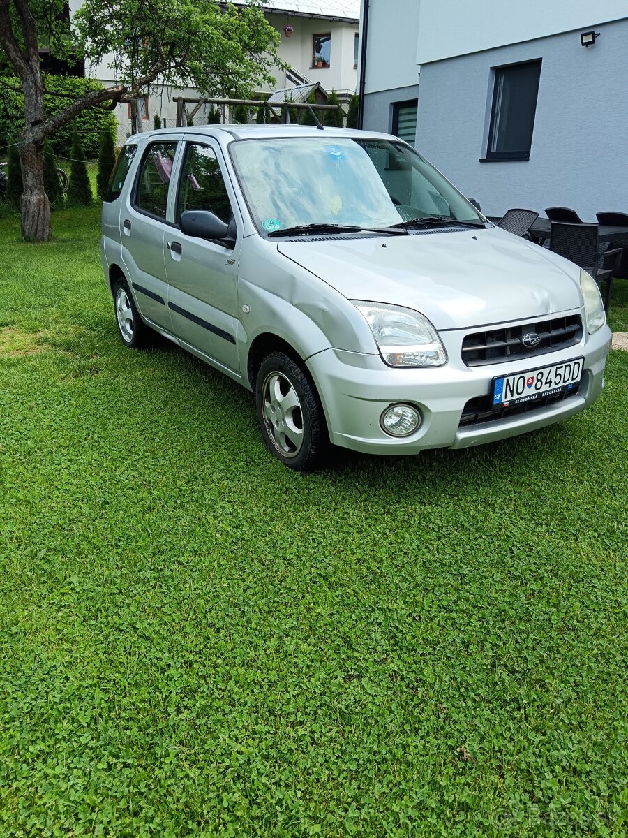Predam subaru justy 1.3 4x4