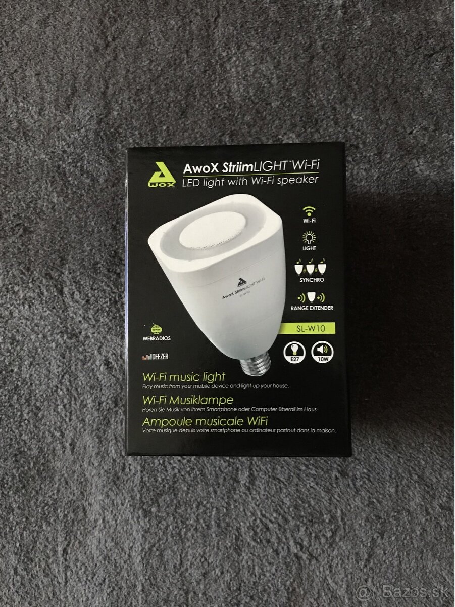 LED žiarovka AWOX STRIIM LIGHT WIFI