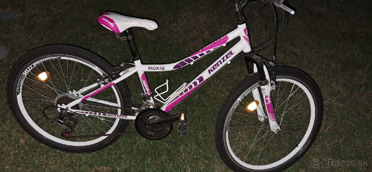 Predám krásny dievčenský bicykel. Veľkosť 24 kolesá