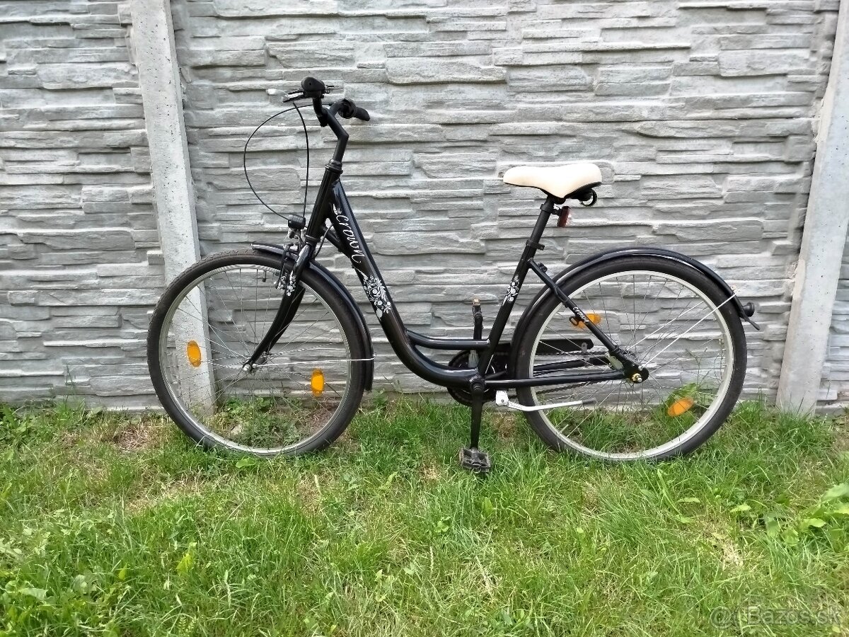 Dámsky mestský bicykel "26" dobrý