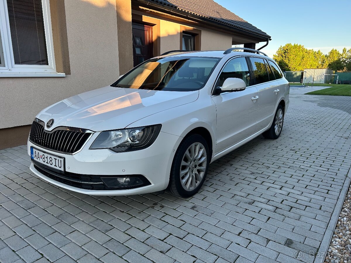 Škoda Superb 2 facelift 2.0 TDI automat DSG 125kw 2014
