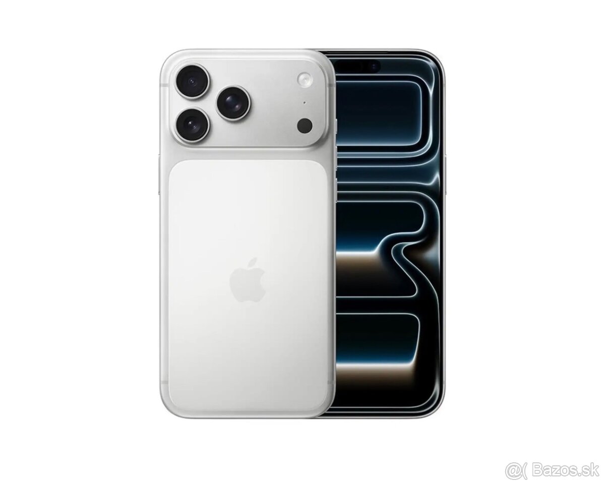 iPhone 17 Pro Max 256GB strieborný