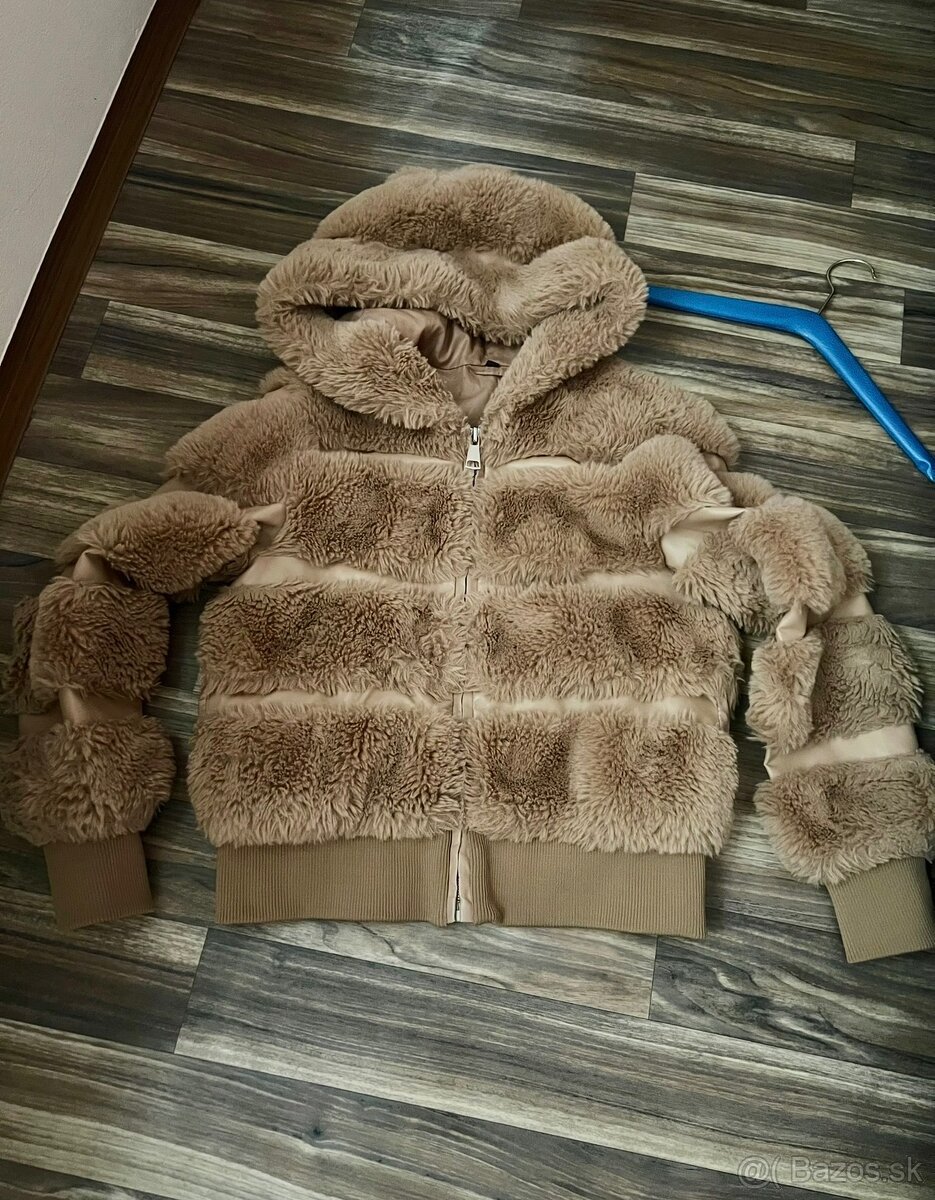 Dámsky teplý kožuch