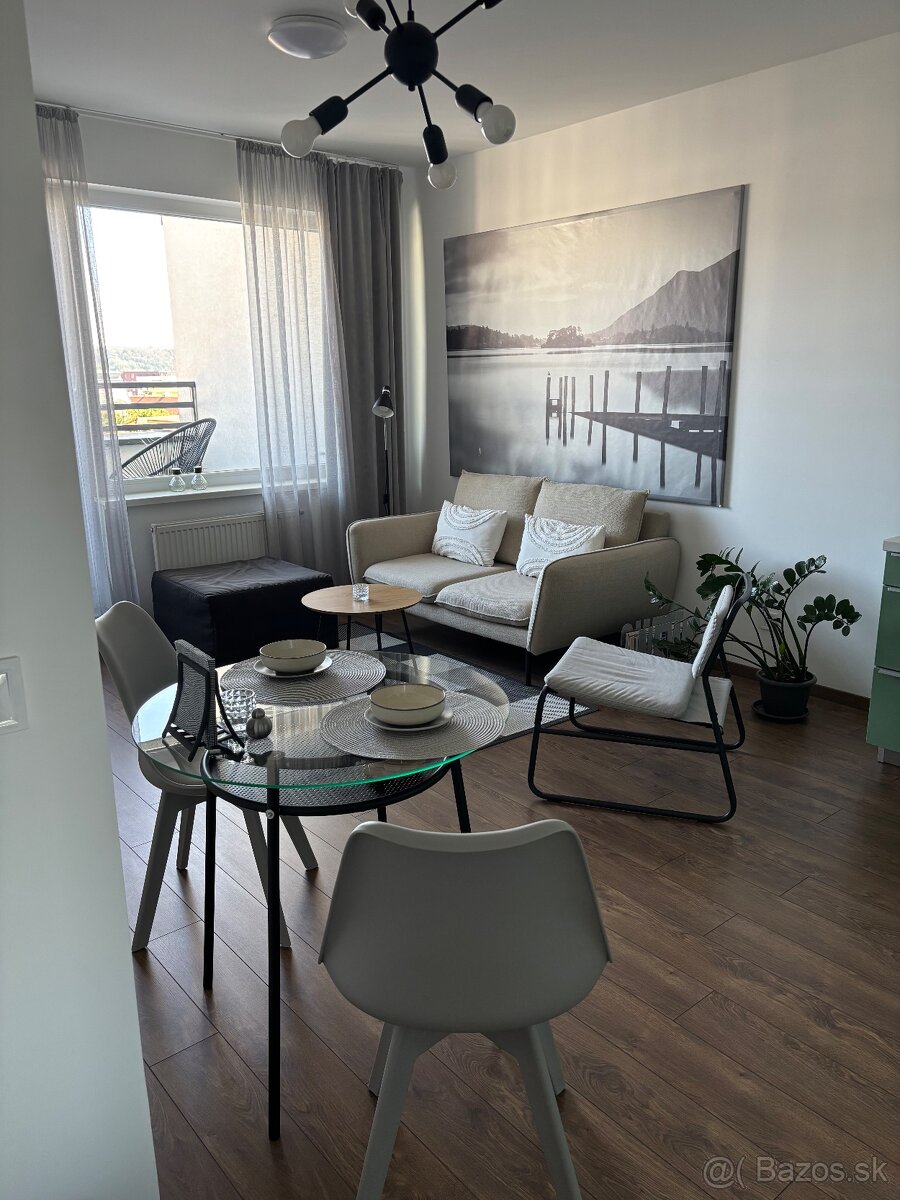 Prenajom 1,5 izboveho bytu v centre s garážovým státím.